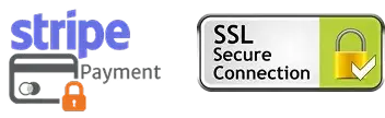 Secure Shopping through Stripe using SSL encryption